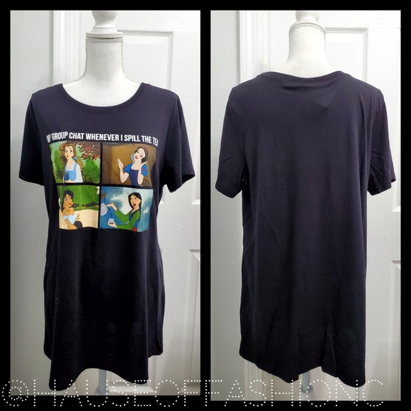 TORRID Star Wars Baby Yoda The Child Black Crew Tee! NWT! - Picture 5 of 7